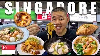 Thumbnail: Eating Everything at Amoy Hawker Centre In Singapore 🇸🇬 10x Better Than Maxwell Food Centre