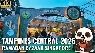 Thumbnail: Tampines Central Ramadan Bazaar 2026 | Singapore Street Food Tour [4K]