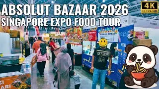 Thumbnail: Absolut Bazaar 2026 Singapore Expo FULL Walkthrough | Ramadan Food Market & Halal Street Food [4K]