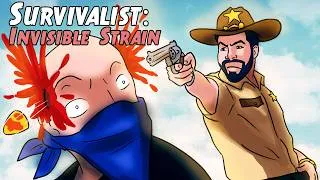 Thumbnail: PRIMEIRA GUERRA contra BANDIDOS, PERDAS NA COLÔNIA! 🧟 Survivalist: Invisible Strain
