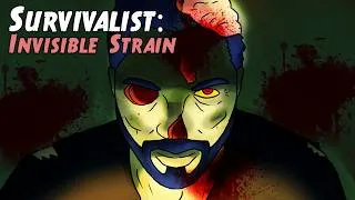 Thumbnail: Esse jogo é o filho de KENSHI e STATE OF DECAY! 🧟 Survivalist: Invisible Strain