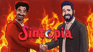 Thumbnail: Compramos o INFERNO INTEIRO para a MAIOR REFORMA INFERNAL! 🔥 Sintopia