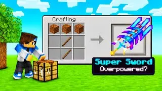 Thumbnail: MINECRAFT BUT YOU CAN CRAFT SUPER OP TOOLS!