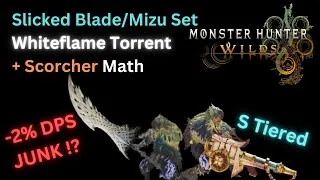 Thumbnail: Whiteflame Torrent & Scorcher Mechanics (Slicked Bubble & Mizutsune Set) Monster Hunter Wilds (MHW)