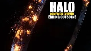 Thumbnail: HALO:CAMPAIGN EVOLVED CUTSCENE🔴ENDING RING IS DESTROYED #halo #halocampaignevolved