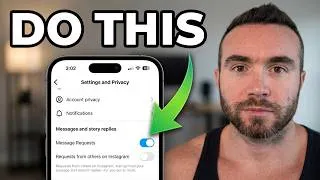 Thumbnail: How to Turn Off & Limit Instagram DMs on Mobile (Stop Spam Messages)