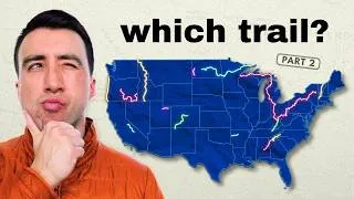 Thumbnail: The Best LONG TRAILS to Hike in USA (Part 2)