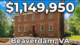 Thumbnail: Beaverdam VA Luxury Home Replica of Historic Williamsburg Mansion