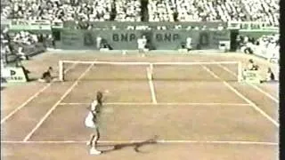 Thumbnail: Chris Evert d. Gabriela Sabatini - 1985 French Open SF