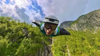 Thumbnail: My Dream Wingsuit Jump ft. Horses! // Last Flight in Norway