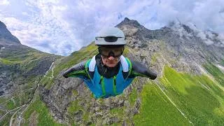 Thumbnail: Wingsuit Flying in the Troll Valley // 360 VR