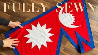 Thumbnail: Sun, Moon & Mountains | Making The Nepal Flag