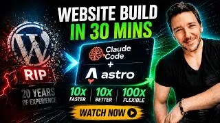 Thumbnail: Ditching WordPress: How I Build Sites Now