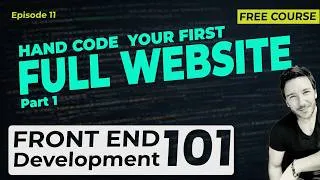 Thumbnail: Hand Code Your First Website from Scratch - Coding for Beginners