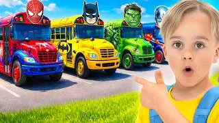 Thumbnail: Kids Superheroes Training Day at School - Funny Adventures!