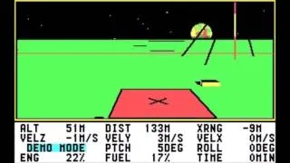 Thumbnail: [PC DOS] Lunar Explorer: A Space Flight Simulator
