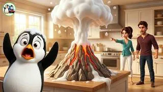 Thumbnail: Chris Makes a GIANT Volcano Experiment and It EXPLODES! 🌋 | Chris & Thomas
