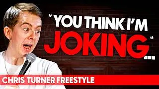 Thumbnail: The Audience Don't Believe he's a RAPPER... | Chris Turner Freestyle Rap