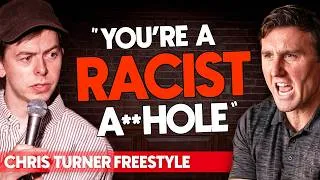 Thumbnail: American Heckler LOSES IT at British Comedian | Chris Turner Freestyle Rap