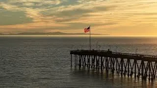 Thumbnail: Sunset on the American Flag at the Ventura Pier (ChrisRyanPIX)