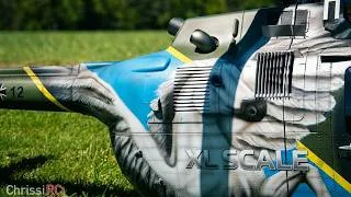 Thumbnail: Beautiful painted XL electrical RC BO-105 with smooth flight from RC Helicopter Service