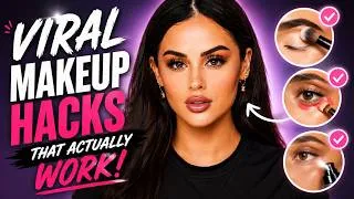 Thumbnail: I Tried Viral Makeup Hacks... These Actually Work! l Christen Dominique