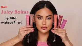 Thumbnail: Lip Filler without Filler! New Dominique Juicy Balms Reveal l Christen Dominique