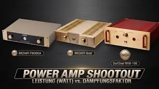 Thumbnail: Dartzeel vs. FM Acoustics Clone: Wer hat mehr Leistung? Dämpfungsfaktor im knallharten Test!