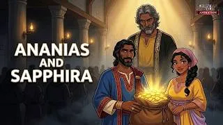 Thumbnail: The Sin That Seemed Harmless | Ananias and Sapphira | Animated Bible Story