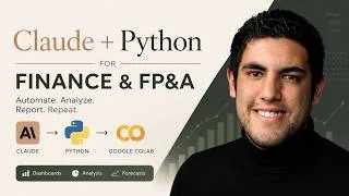 Thumbnail: Claude + Python for Finance and FP&A