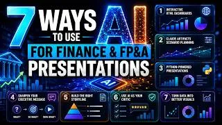 Thumbnail: 7 Ways to Use AI for Finance & FP&A Presentations