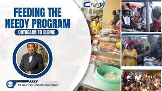 Thumbnail: FEEDING THE NEEDY AT ELEME: HELP WITHOUT BOUNDARIES OUTREACH