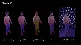 Thumbnail: [ECCV 2026] Generative Relightable Avatars