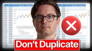 Thumbnail: Never Duplicate a Financial Forecast Again, Do THIS Instead (FP&A)