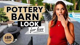 Thumbnail: Backyard Makeover | Pottery Barn Look with Walmart Prices