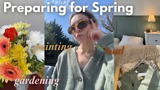 Thumbnail: preparing for spring 🌷gardening, home projects & try on haul!