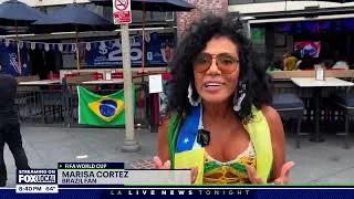 Thumbnail: BRAZIL FANS CELEBRATE THE FIFA WORLD CUP IN HERMOSA BEACH WITH NAILBITER WIN AGAINST JAPAN