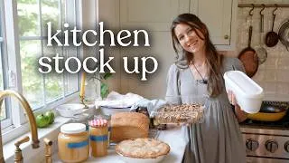 Thumbnail: Stocking my kitchen with scratch made snacks & basics