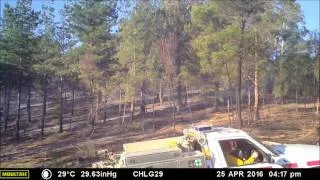 Thumbnail: Christmas Hills Firescape Burn April 2016