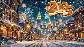 Thumbnail: Happy New Year🎁 Best Happy New Year Music 🎉 Beautiful New Year's Eve Ambience Christmas