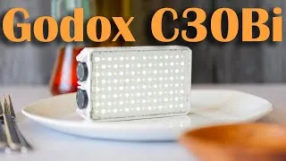 Thumbnail: The PERFECT Portable Light for FOOD Photographers | Godox C30Bi