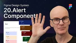 Thumbnail: Figma Design System: 20 Alert Component