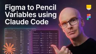 Thumbnail: Pencil: 02 Figma to Pencil Variables using Claude Code