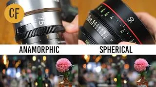 Thumbnail: Sirui 75mm T1.9 vs Canon CN-E 50mm T1.3 - anamorphic vs spherical!