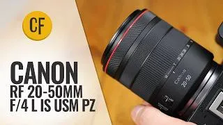 Thumbnail: Canon RF 20-50mm f/4 L IS USM PZ camera lens review