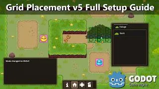 Thumbnail: Godot 4: Easy Grid Placement System Setup (Plugin 5.0.3)