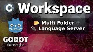 Thumbnail: Godot C# VS Code Workspace Setup | Language Server Fix 2025