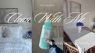 Thumbnail: CLEAN, RESTOCK & ORGANIZE WITH ME: SUNDAY RESET EDITION 🎀 asmr, cleaning motivation 
