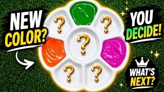 Thumbnail: The Most Satisfying Color Mixing Ever! 🎨✨ Can You Guess the Final Color?