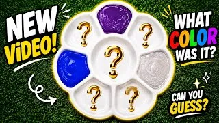 Thumbnail:  Mixing 3 Paint Colors Together! Will It Be Beautiful or Ugly? 🤔